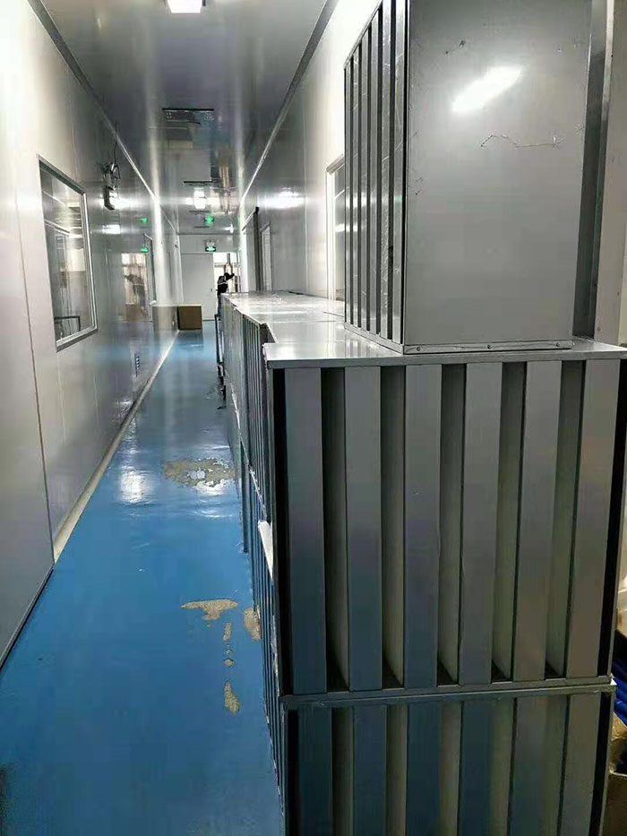 V型W型高效空气过滤器框材选择：铝板折框、镀锌框、不锈钢框、塑胶框