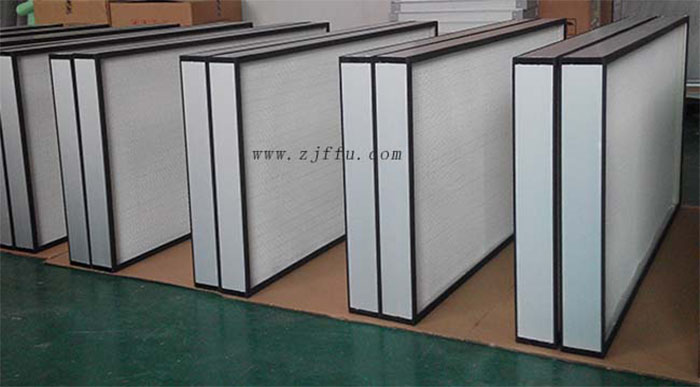 FFU高效过滤器又称为FFU过滤器、FFU高效、FFU高效滤芯、FFU高效滤网等。